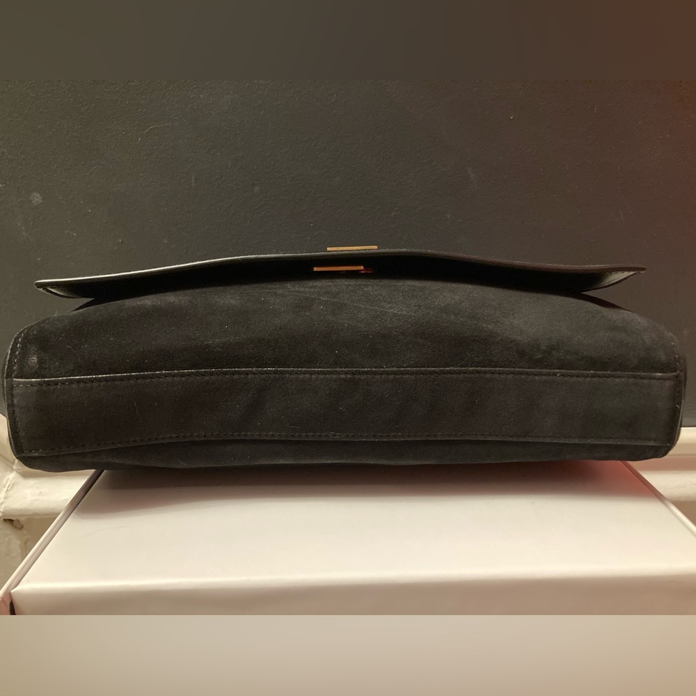 SAINT LAURENT YSL Black Reversible Medium Kate in Smooth Leather/Suede - Picture 9 of 14